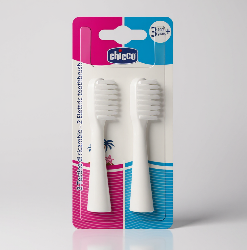 Chicco Recarga Escova Elétrica (2pcs)
